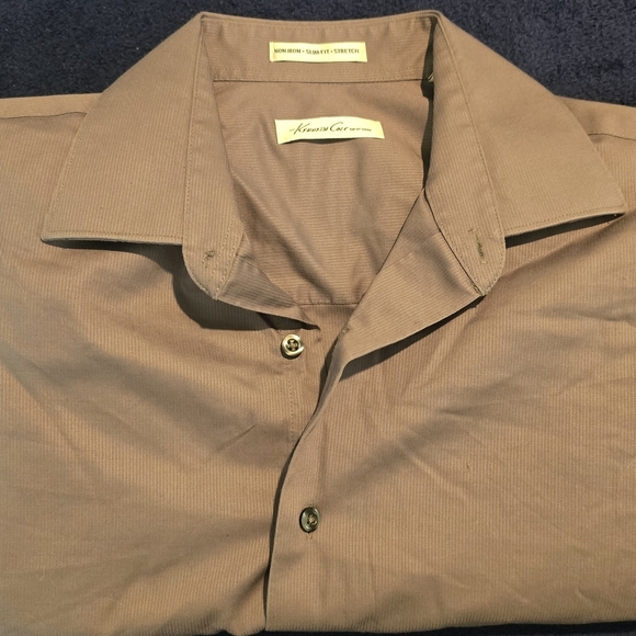 Kenneth Cole Slim Fit Non-Iron Shirt - Picture 3 of 3
